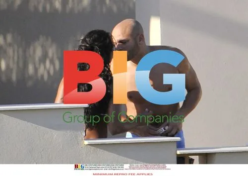 Melanie Brown and Stephen Belafonte in Egypt
