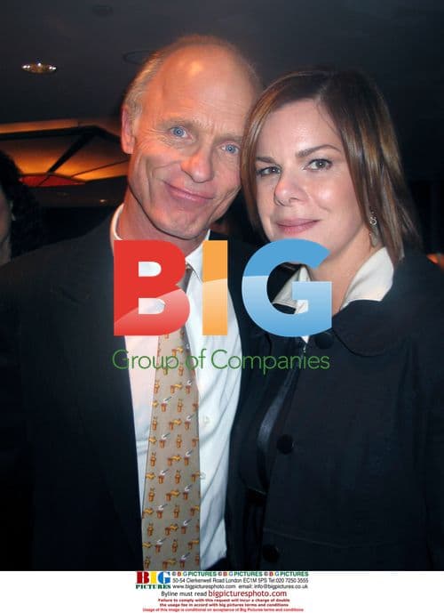 Ed Harris and Marcia Gay Harden at Motion Picture Club