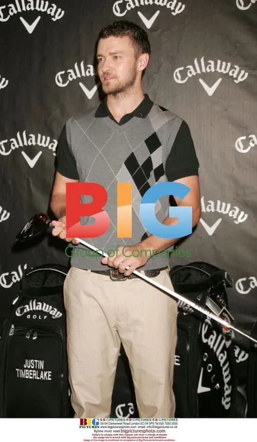 Justin Timberlake Promotes Callaway FT-iQ Driver