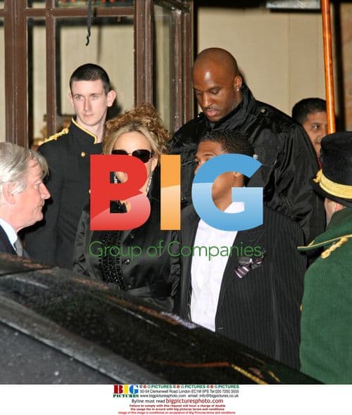 Mariah Carey Leaves Dorchester Hotel
