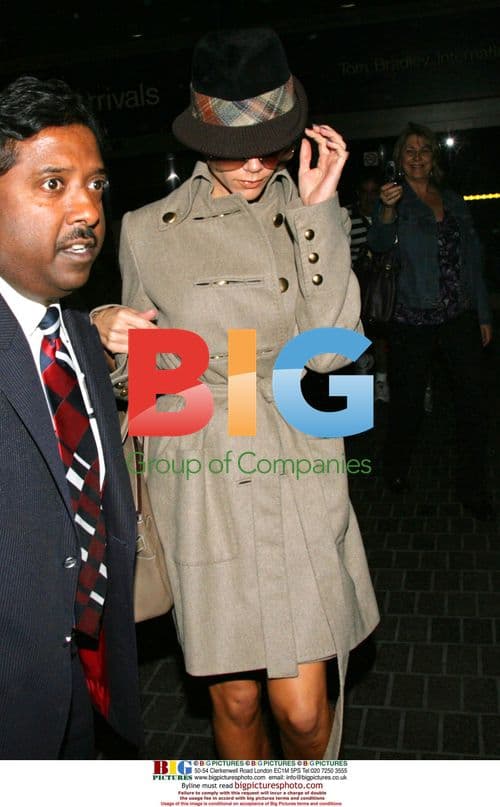 Victoria Beckham at LAX Airport