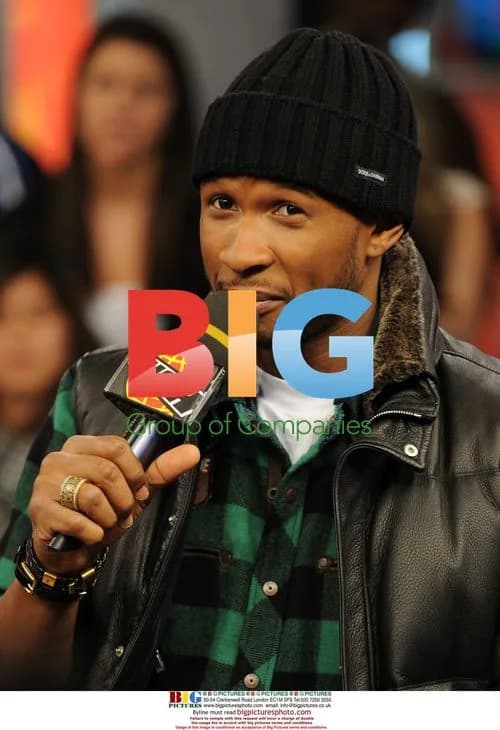Usher at MuchMusic Studios, Toronto