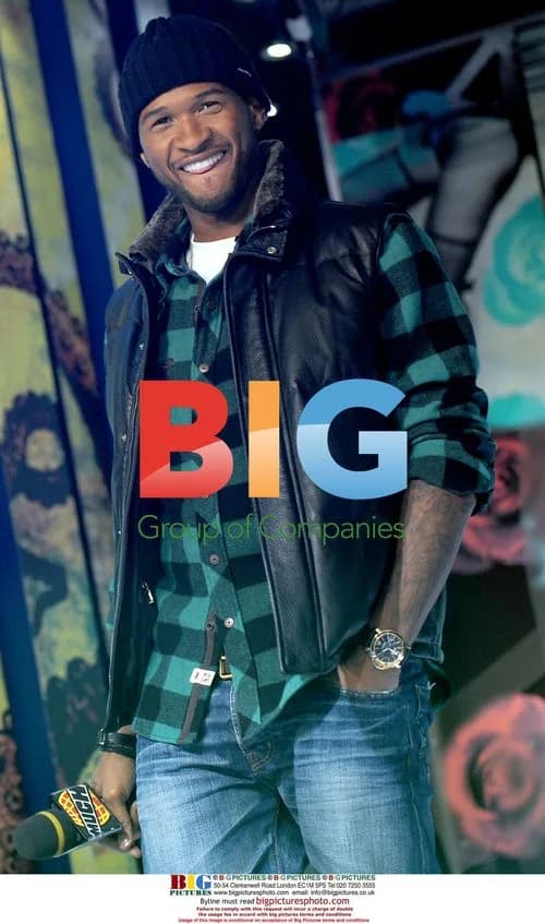 Usher at MuchMusic Studios in Toronto