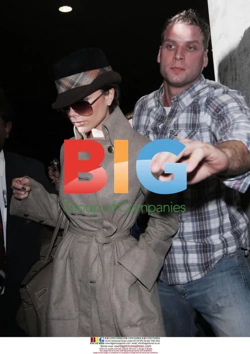 Victoria Beckham arrives at LAX