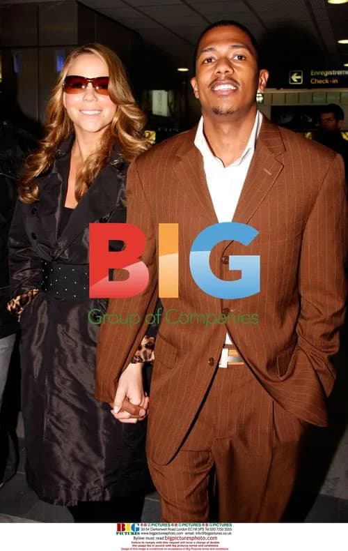 Mariah Carey and Nick Cannon Depart Nice Airport