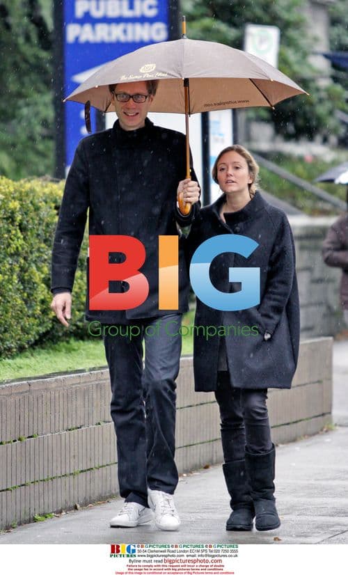 Stephen Merchant and Claire Jones in Vancouver