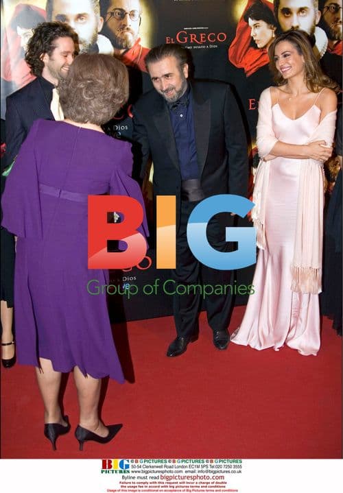 Queen Sofia attends 'Greco' Premiere