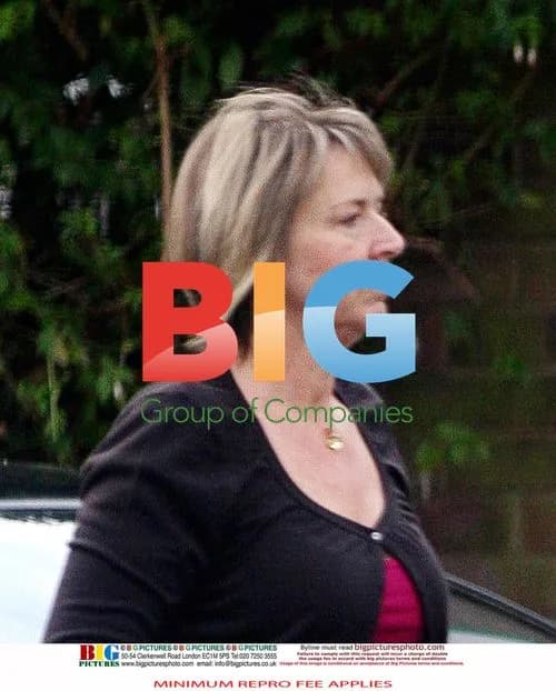 Fern Britton out shopping in London