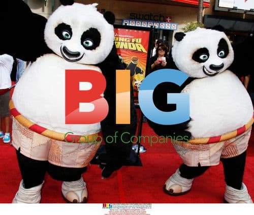 Pandas at Kung Fu Panda DVD Release