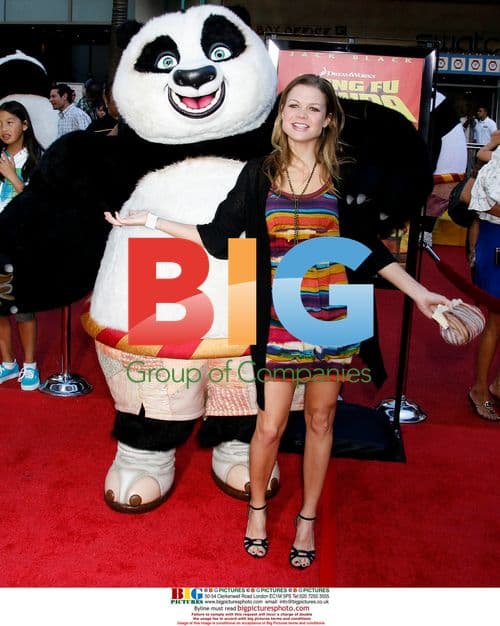 Stephanie Lemelin at Kung Fu Panda DVD Release