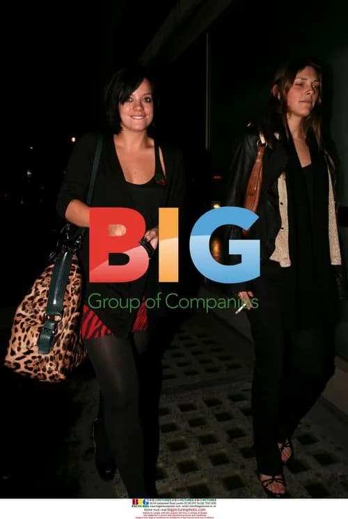 Lily Allen juggles phones on night out