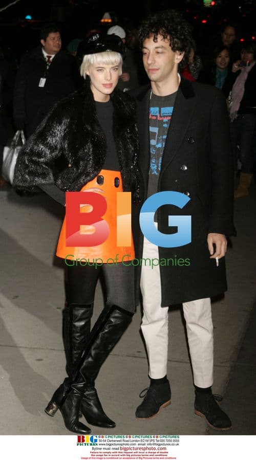 Agyness Deyn and boyfriend at MoMA gala