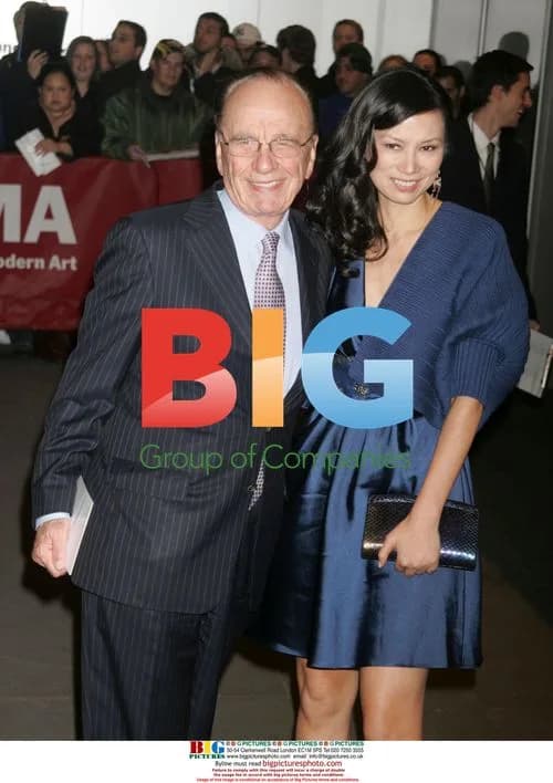 Rupert and Wendi Murdoch at MoMA Gala