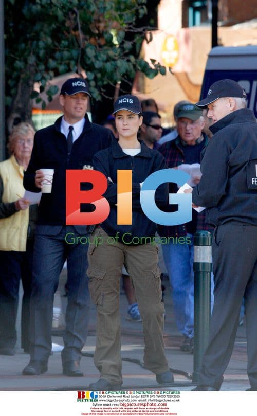 Mark Harmon Films NCIS Scene