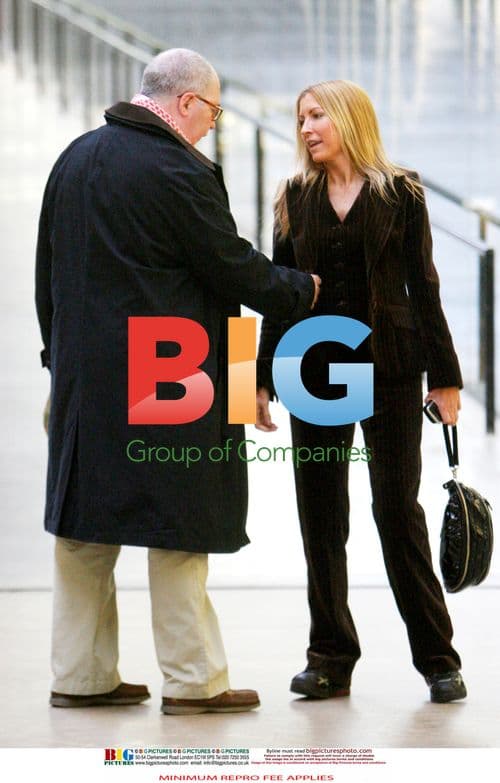 Heather Mills and Marc Sinden at Tate Modern