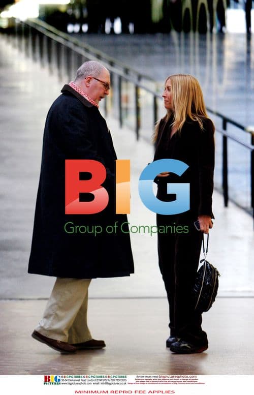 Heather Mills and Marc Sinden at Tate Modern