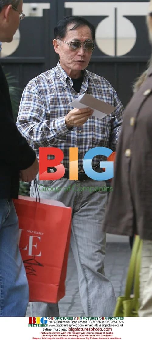 George Takei arrives at The Grove