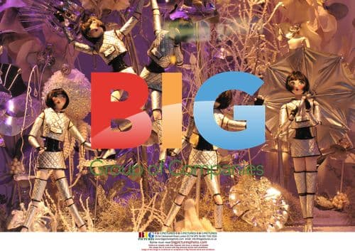 Karl Lagerfeld Switches on Printemps Christmas Lights