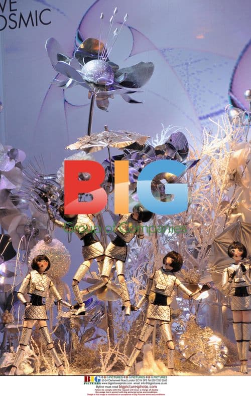 Karl Lagerfeld Switches on Printemps Store Lights