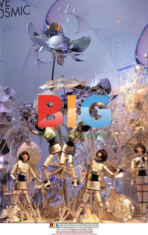 Karl Lagerfeld Switches on Printemps Store Lights