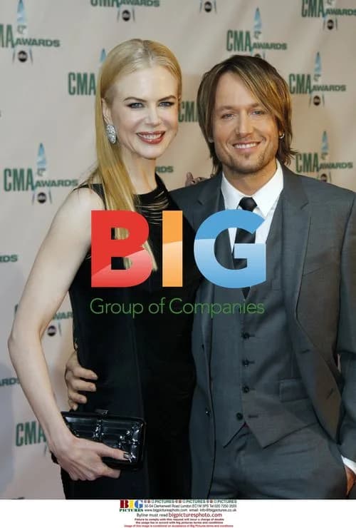 Keith Urban and Nicole Kidman at 2008 CMA Awards