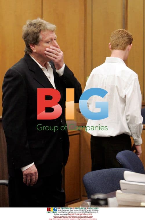 Ryan & Griffin O'Neal at Malibu Courthouse