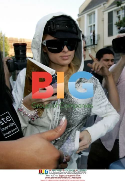 Paris Hilton leaves salon in West Hollywood