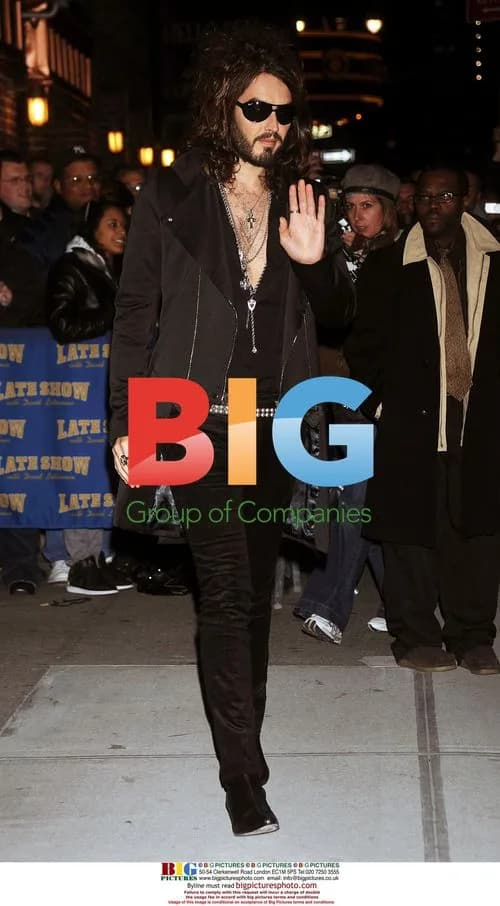 Russell Brand on Late Show