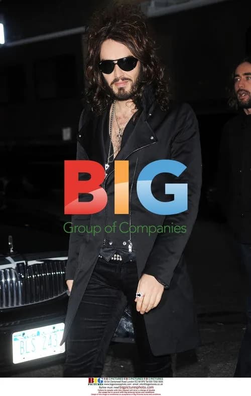 Russell Brand on 'Late Show' in NYC