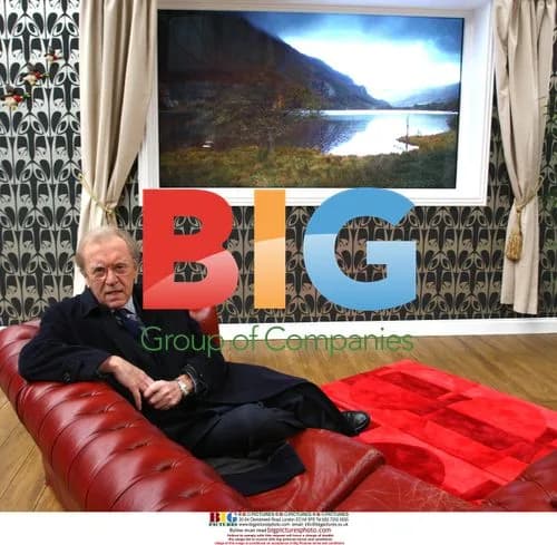 Sir David Frost at Paddington Station