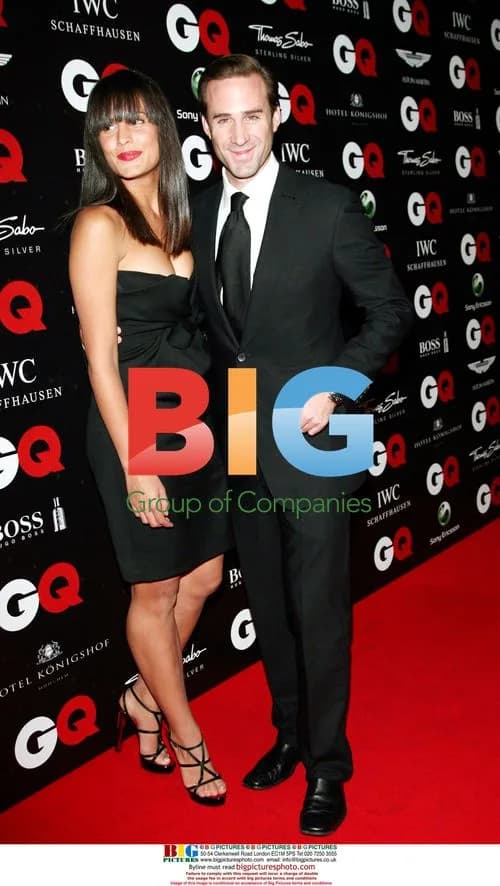 Joseph Fiennes and Maria Dolores at GQ Awards in Munich