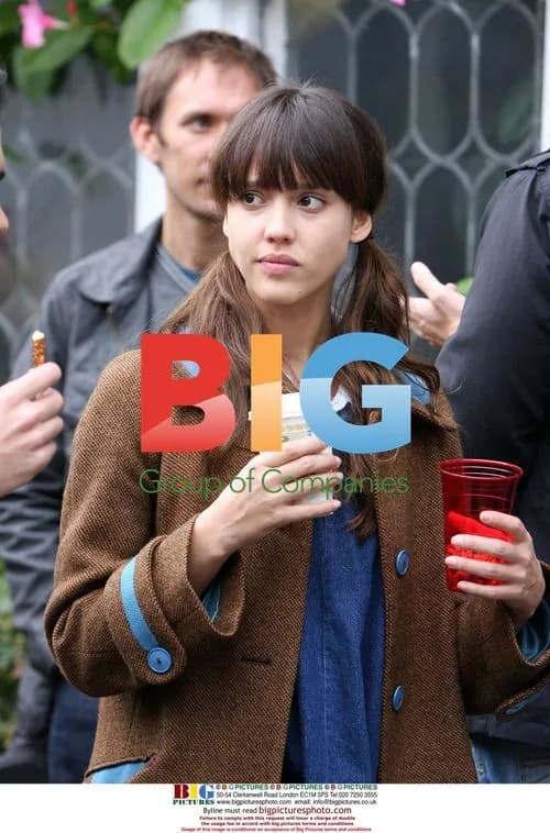 Jessica Alba films 'Invisible Sign' in NY