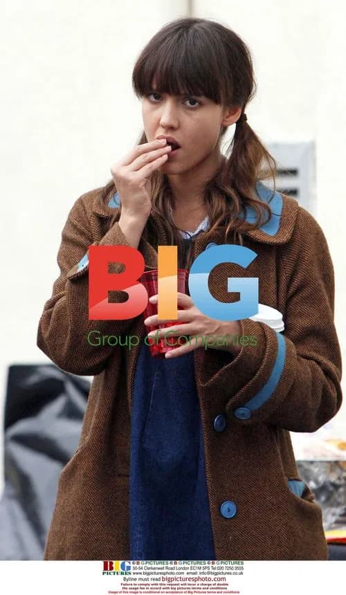 Jessica Alba Films "An Invisible Sign of my Own"