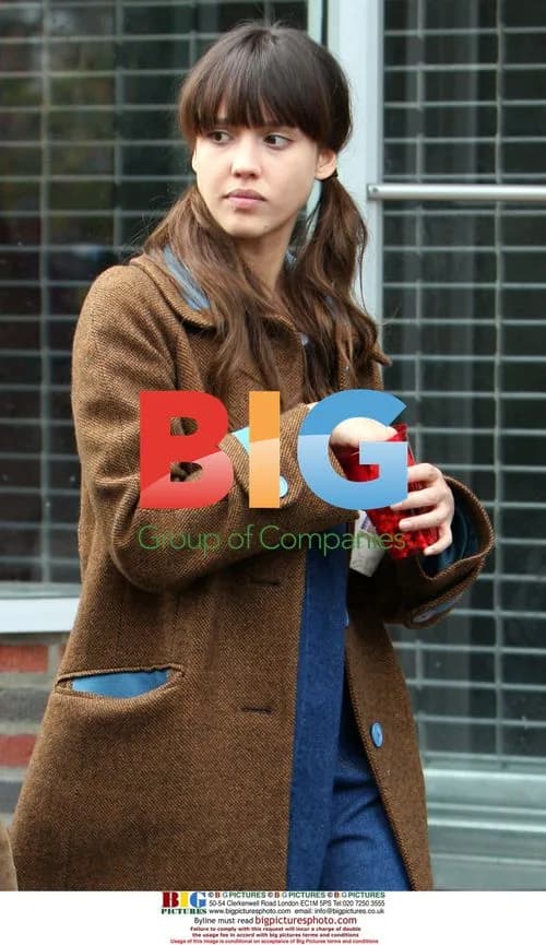 Jessica Alba Films "An Invisible Sign of my Own"