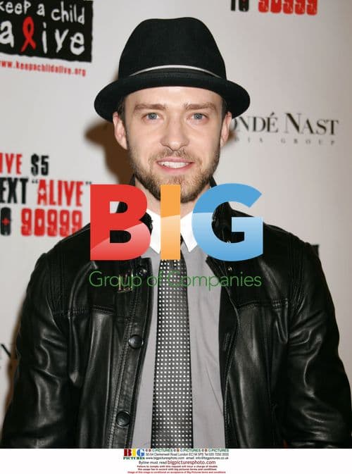 Justin Timberlake at Keep A Child Alive's Black Ball