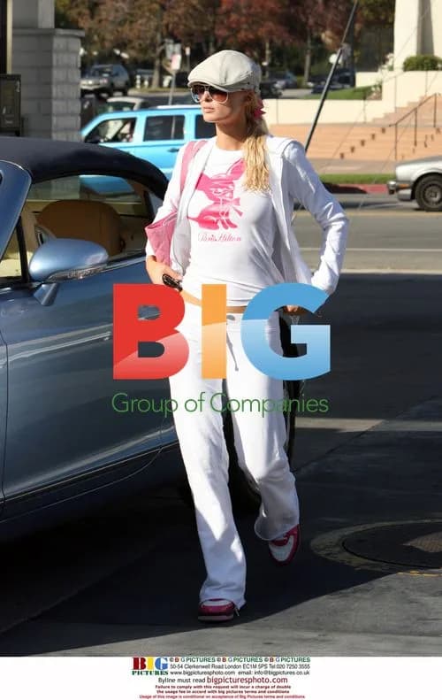 Paris Hilton Leaving Hair Salon