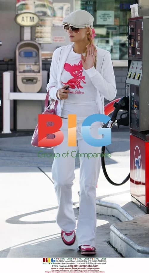 Paris Hilton Leaving Hair Salon