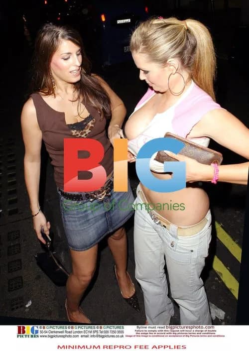 Nicola Mclean groping Tania Do Nascimento