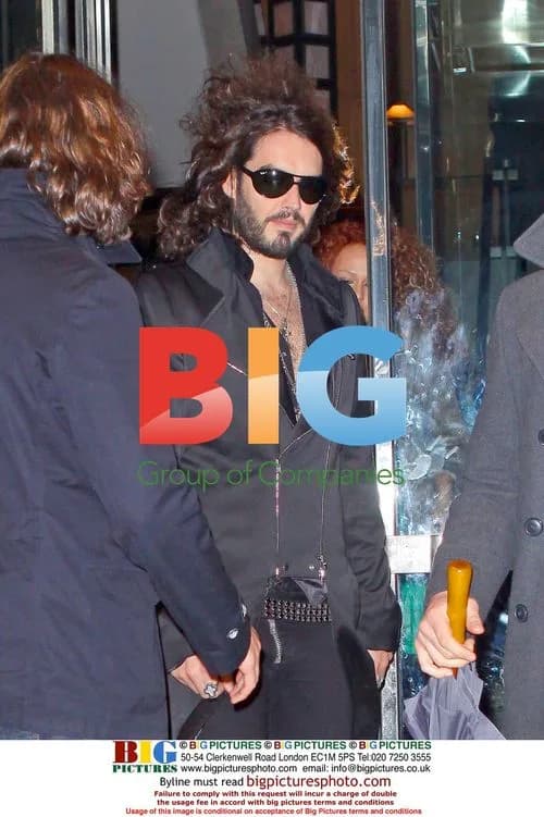 Russell Brand heads to Comedy Central taping