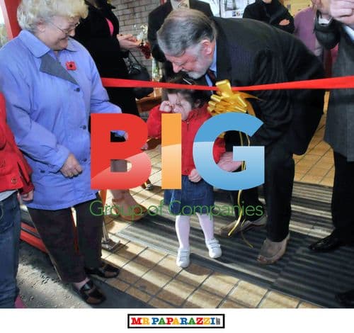 Terry Waite Opens Charity Furniture Store