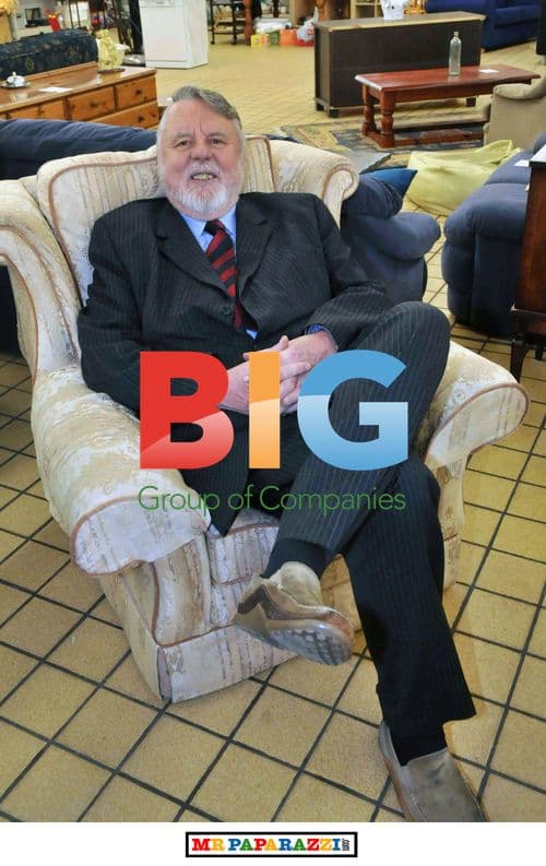 Terry Waite Opens Emmaus Glasgow Furniture Store