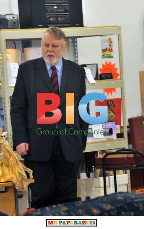 Terry Waite Opens Emmaus Glasgow Charity Furniture Store