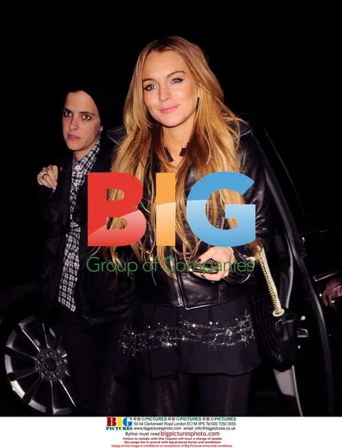 Linsday Lohan and Sam Ronson in London
