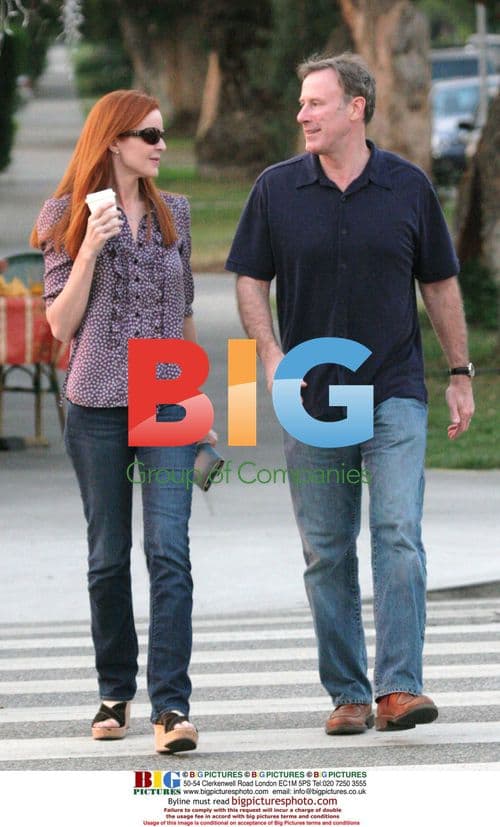 Tom Mahoney and Marcia Cross in Santa Monica
