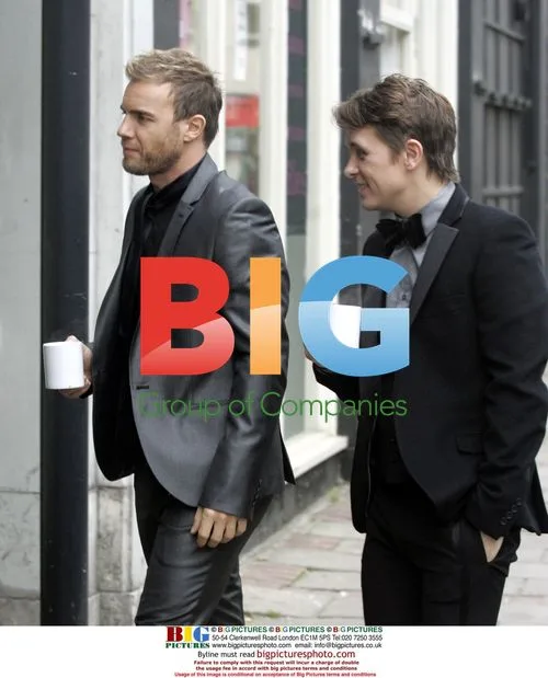 Take That Filming Music Video