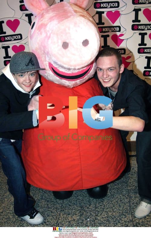 Peppa Pig Backstage at Christmas Lights