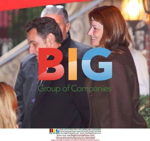 Sarkozy and Bruni Lunch in New York