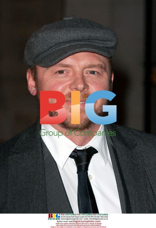 Simon Pegg at 2008 Variety Club Awards in London