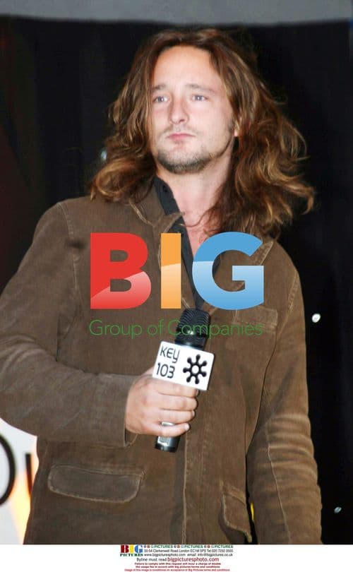 Ben Mills Performs at Christmas Lights Switch On