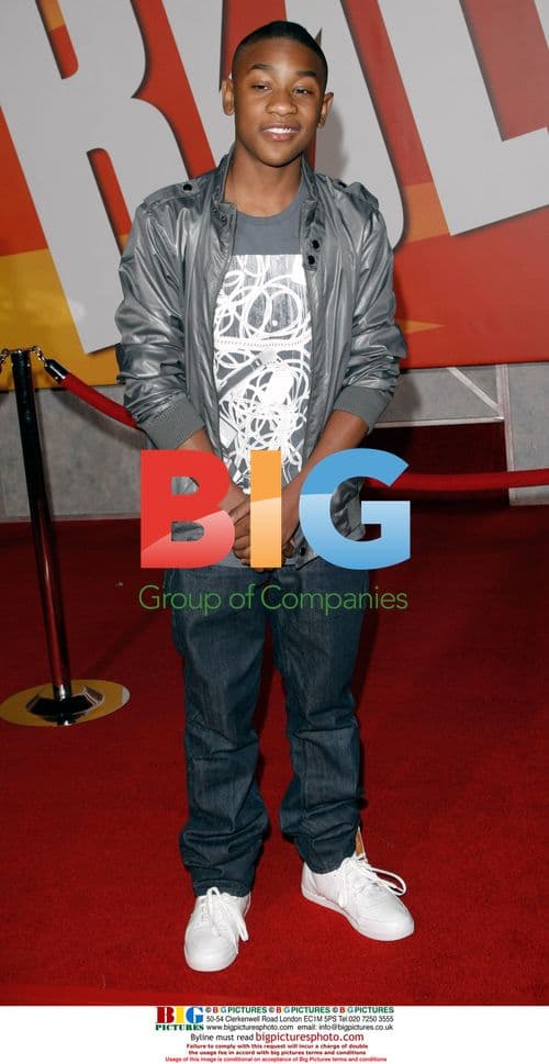 Justin Martin at "Bolt" Premiere